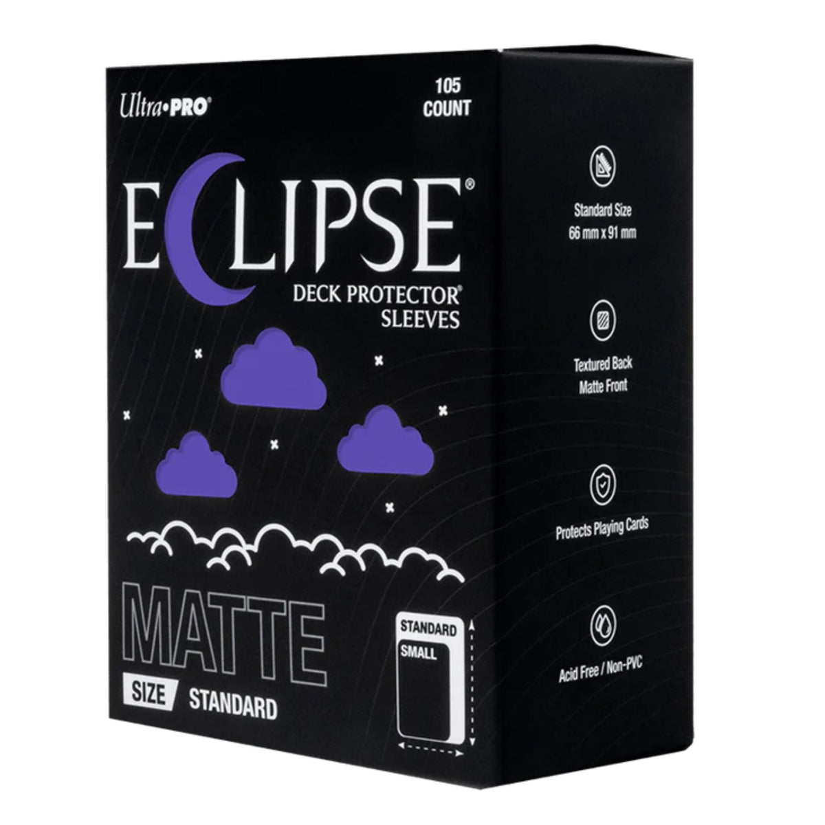 Ultra Pro Standard Eclipse Matte Royal Purple Deck Protector Card Sleeves