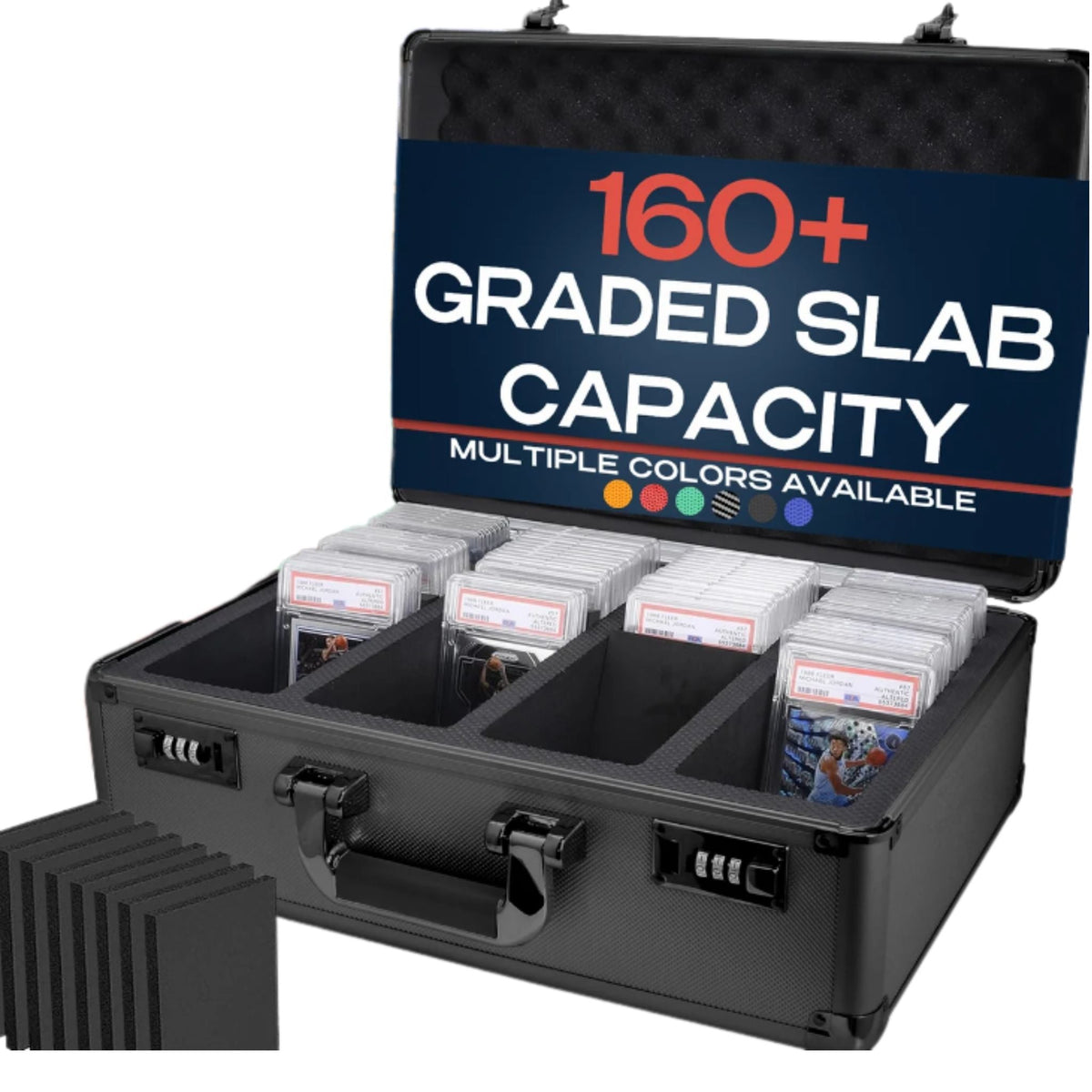 Valun 4 Row Graded Card Case