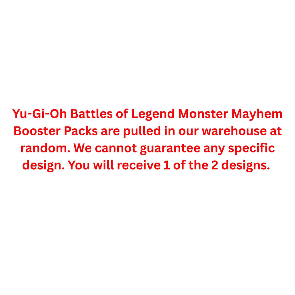 Yu-Gi-Oh Battles of Legend Monster Mayhem Booster Pack