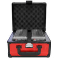 Zion Carbon Fiber Red Slab Case 2 Row