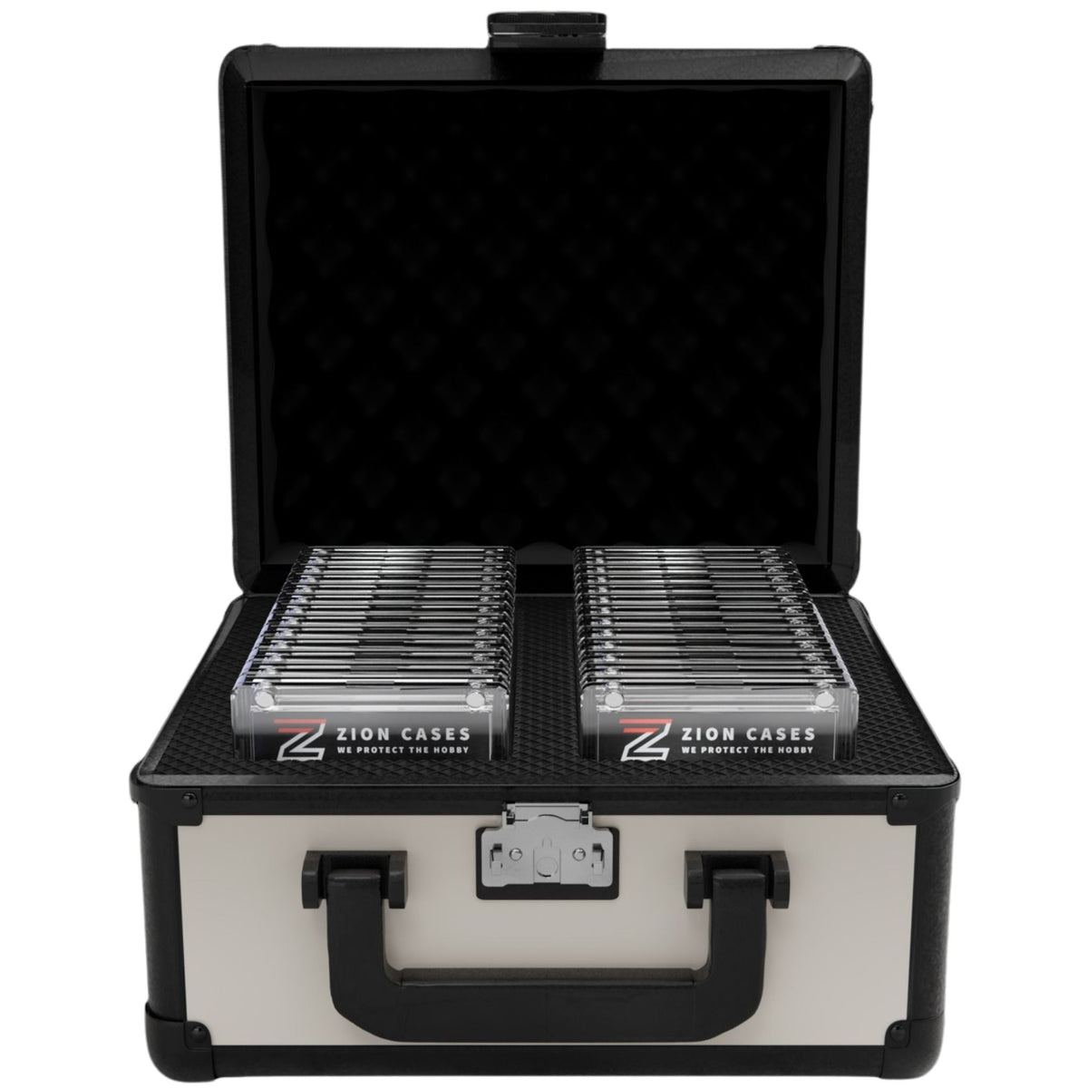 Zion White Slab Case 2 Row