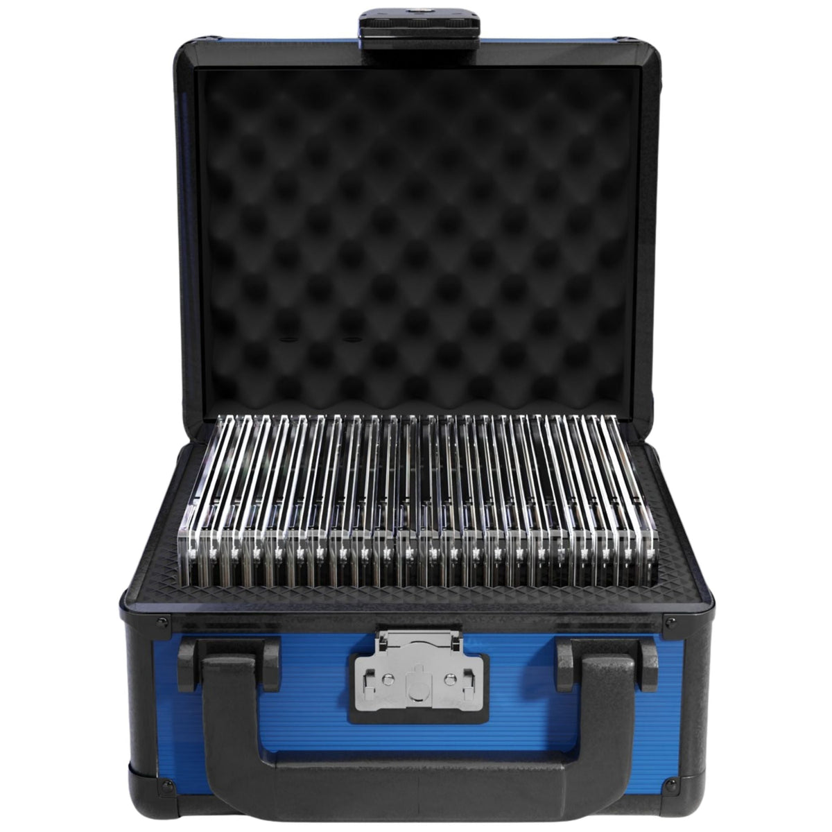 Zion Carbon Fiber Blue Slab Case Go