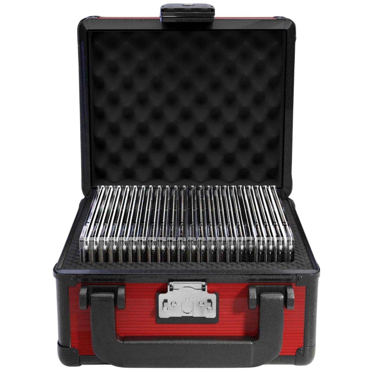 Zion Carbon Fiber Red Slab Case Go