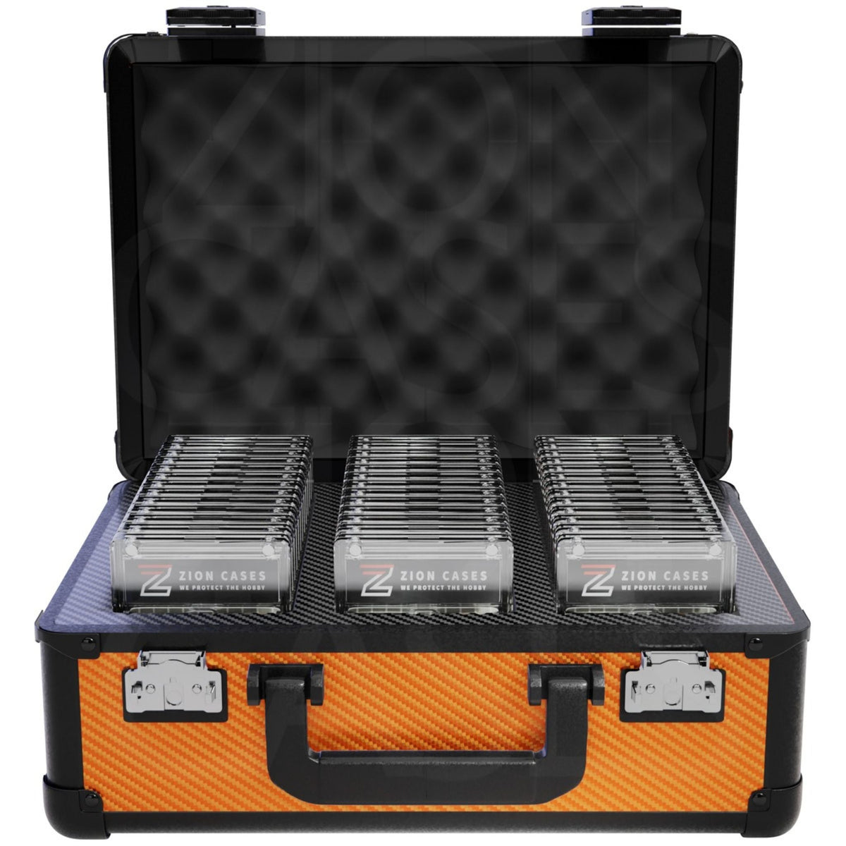 Zion Carbon Fiber Orange Slab Case X