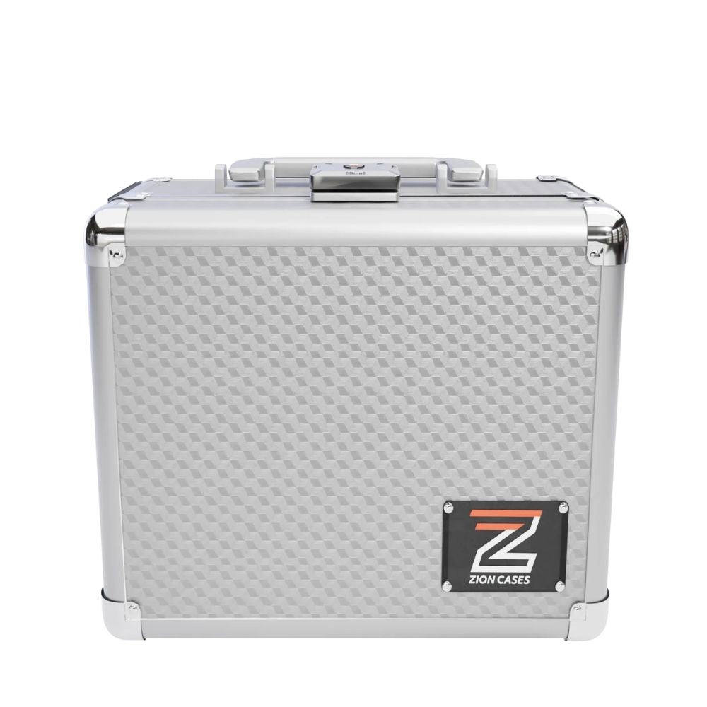 Zion Cubed Silver Slab Case 2 Row