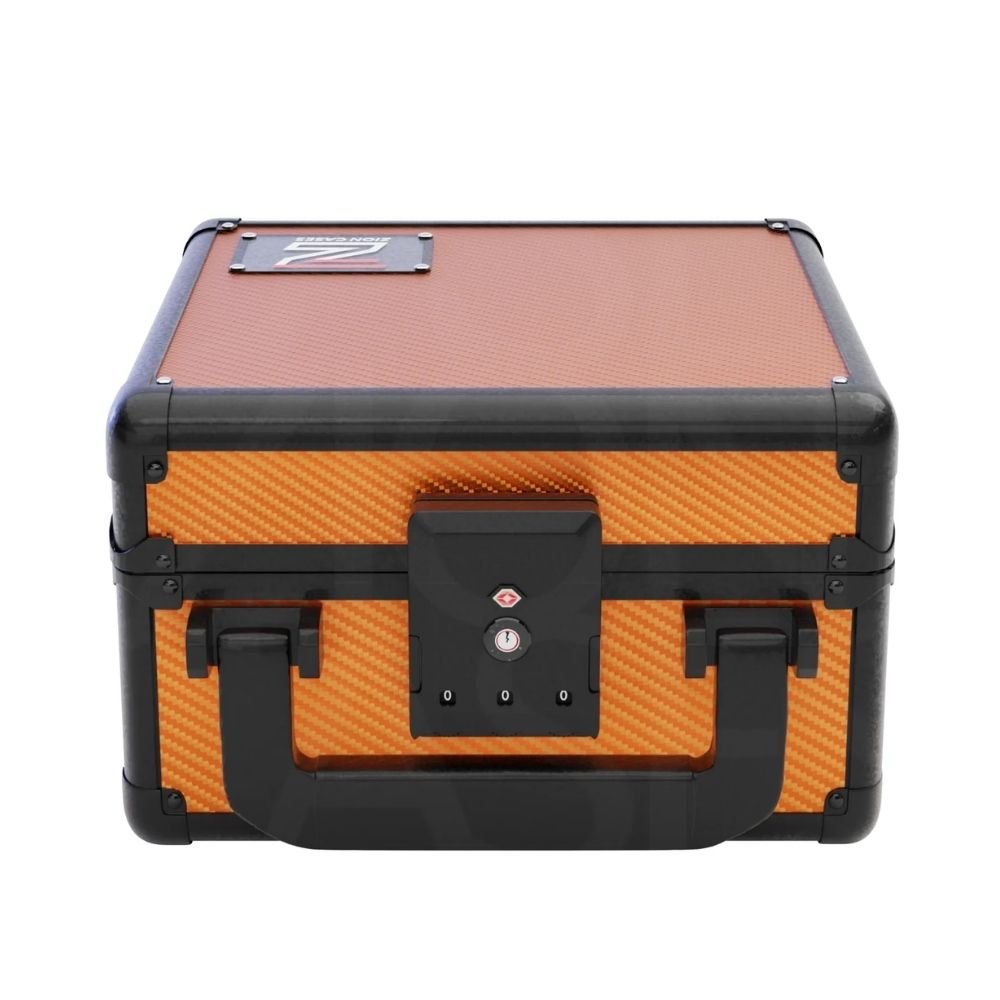 Zion Carbon Fiber Orange Slab Case Go