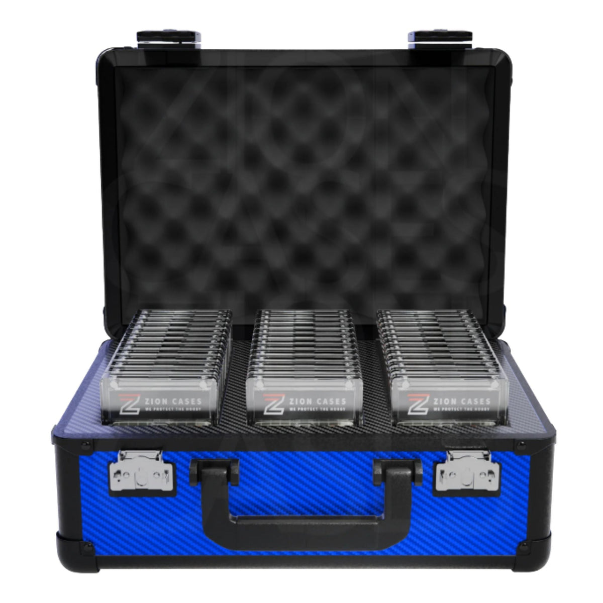 Zion Carbon Fiber Blue Slab Case X