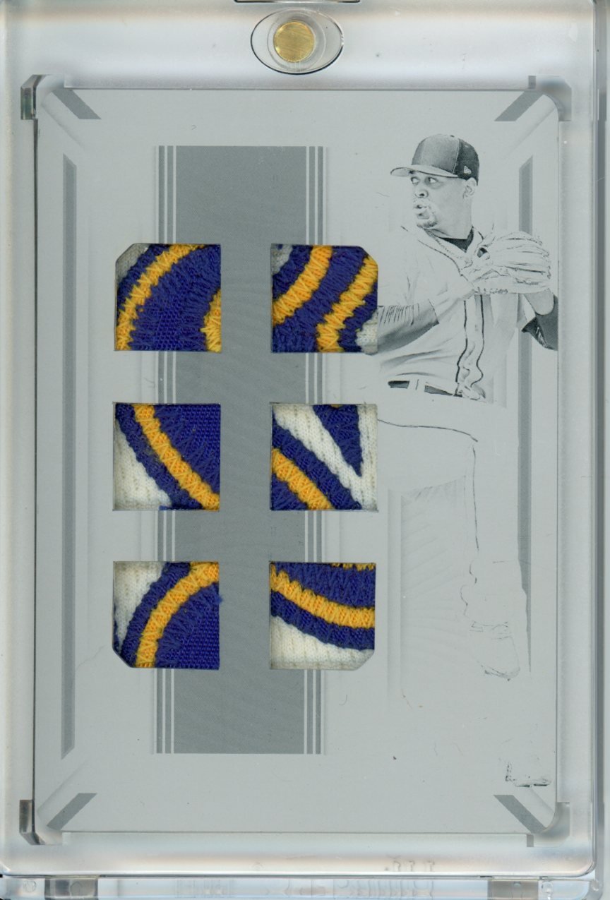 2019 Panini National Treasures Justus Sheffield Printing Plate 1/1 Mariners